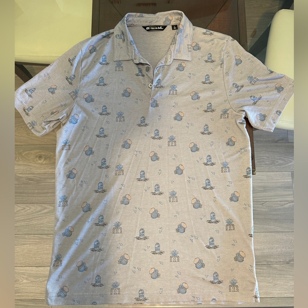 Travis Matthew size large Tiki beach pineapple party